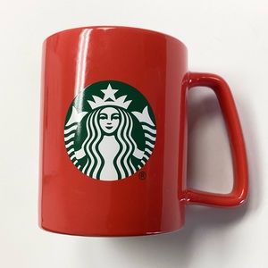 Starbucks 2020 Holiday Logo Mug - 11 oz - Red & Green